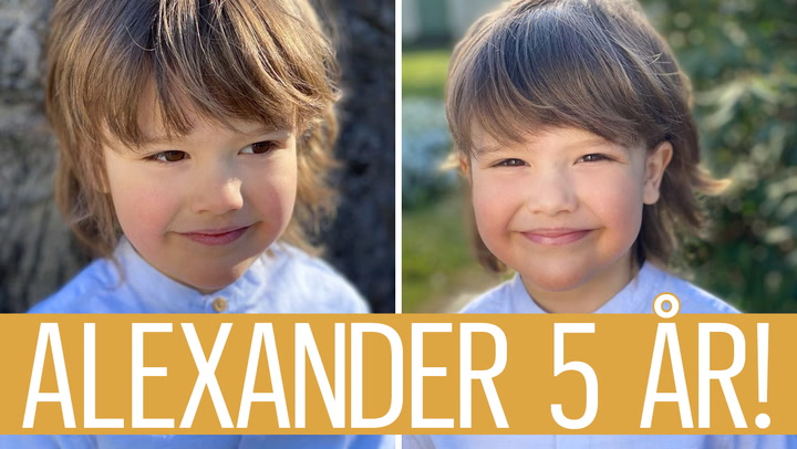 Prins Alexander 5 år – här är Sofias nya bilder på storebror!