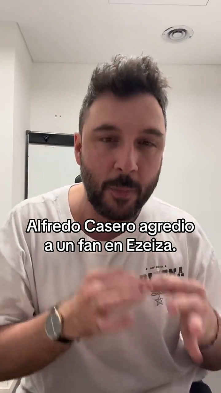 Pepe Ochoa relató cómo fue el día de furia de Alfredo Casero en el Aeropuerto de Ezeiza