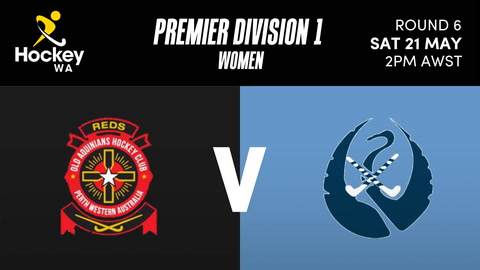 21 May - Hockey WA Premier Div 1 Womens - R6 - Reds v Hale