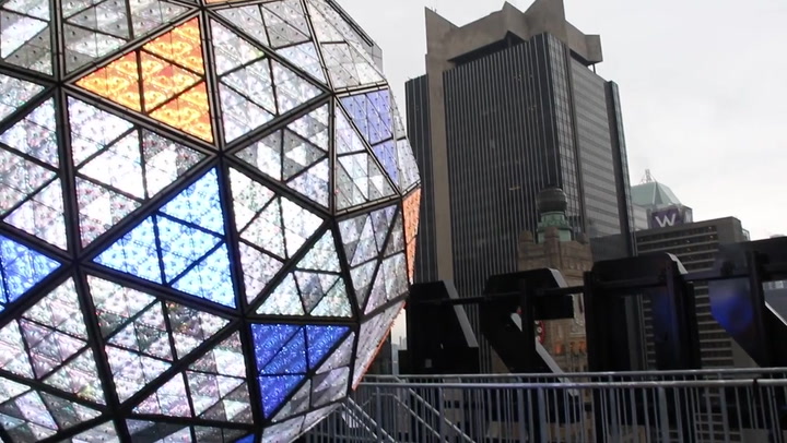 New Year’s Eve Ball Unveils Special Celebratory Design in New York, USA