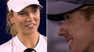 Tennis star Katie Boulter ‘embarrasses’ boyfriend after winning title