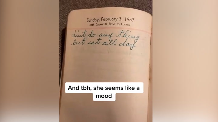 Housewife’s uncovered diary from 1957 shows ‘times don’t change’