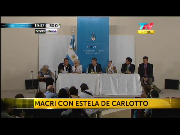 Estela de Carlotto le reclamó a Mauricio Macri por Milagro Sala y el protocolo antipiquetes