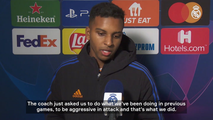Rodrygo: 'We played well and won the game'