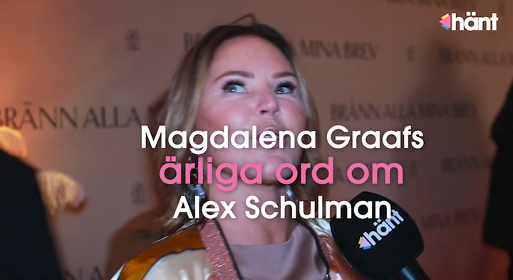 Magdalena Graaf om Alex Schulman: ”Pirrig”
