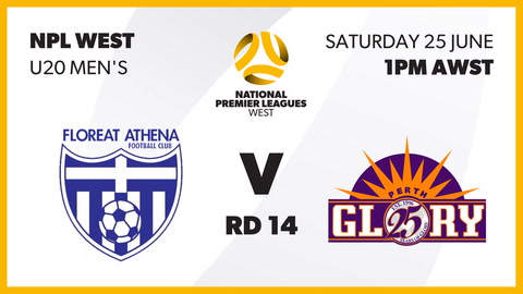 Floreat Athena SC - WA U20 v Perth Glory FC - WA U20