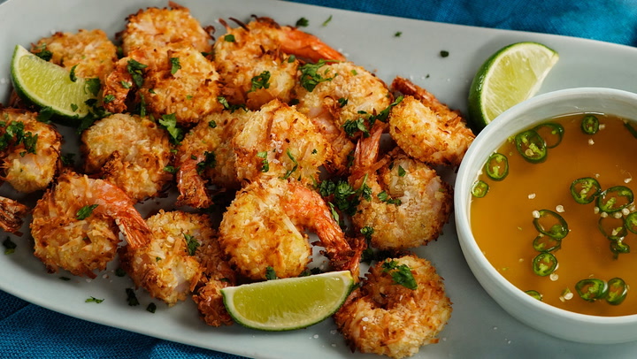 Easy Air Fryer Spicy Shrimp Recipe + Air Fryer Giveaway! - Yummy