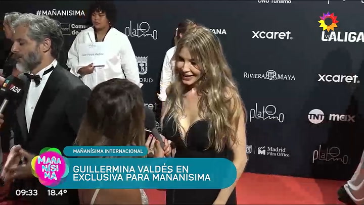 Guillermina Valdes de Joaquin Furriel y conto como esta su vinculo con Marcelo Tinelli