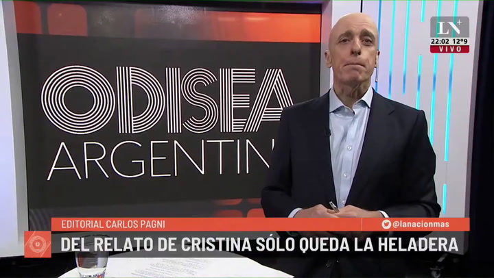 Del relato de Cristina sólo queda la heladera. El editorial de Carlos Pagni.