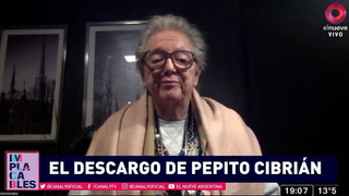 Pepe Cibrián confirmó que quiere recomponer la relación con Nahuel Lodi
