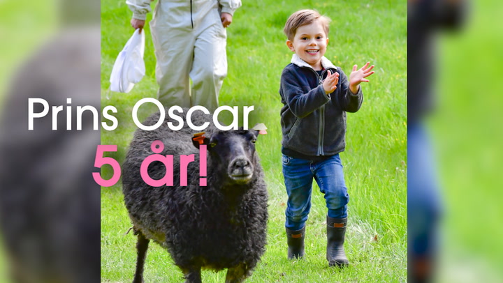 Grattis prins Oscar 5 år!