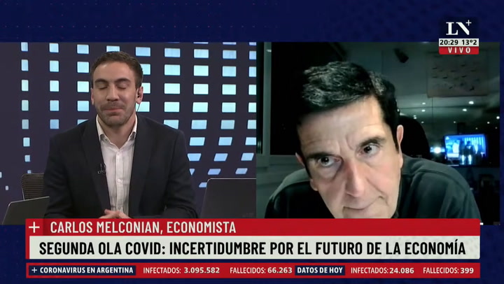 Carlos Melconian: 'Desde el 2011 la Argentina tiene otra enfermedad: el estancamiento'