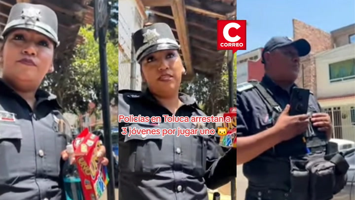 TikTok: Policía mexicana se hace viral por detener a un grupo de jóvenes por jugar ‘UNO’ en la calle