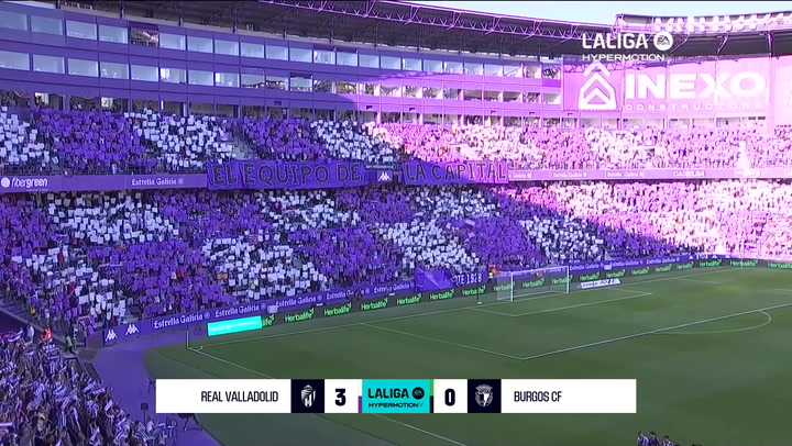 Valladolid 3-0 Burgos: resumen y goles | LaLiga Hypermotion (J8)