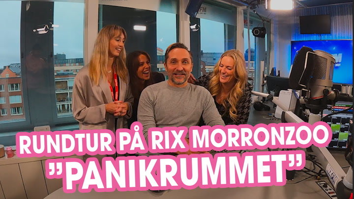 Rundtur med Laila och Roger på Rix – visar upp PANIKRUMMET