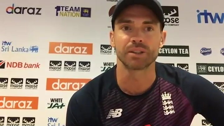 Sri Lanka v England: James Anderson press conference