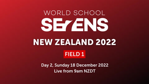 18 December - World School Sevens - Field 1
