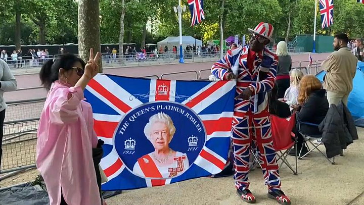 Así va el festejo en el Reino Unido por los 70 años de Isabel II en el trono