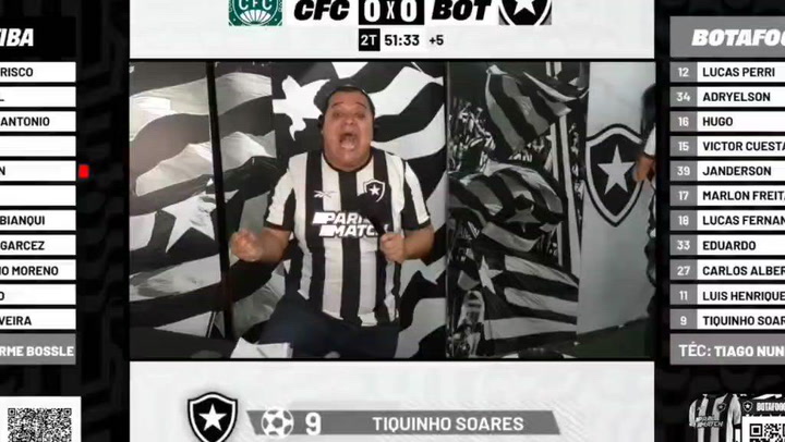 Botafogo marcou aos 90+7, sofreu aos 90+9 e este c...