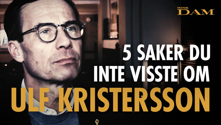 5 saker du inte visste om Ulf Kristersson