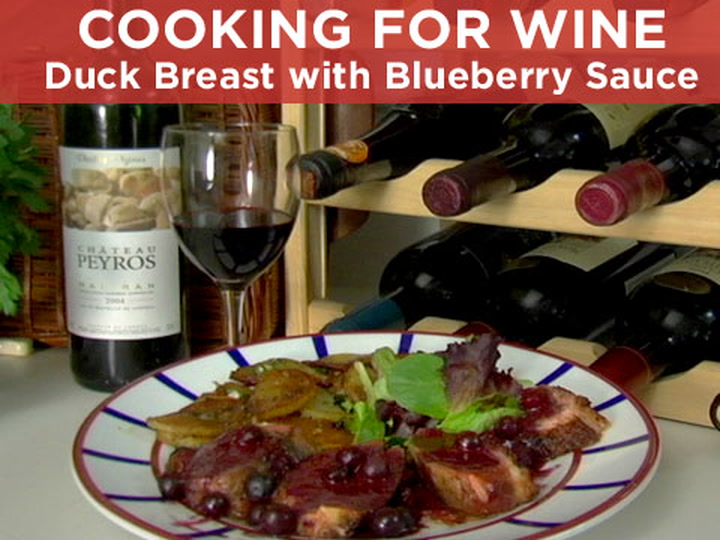 Cooking for Wine: Magret Duck Breast Recipe with Ariane Daguin of D'Artagnan, part 1/2