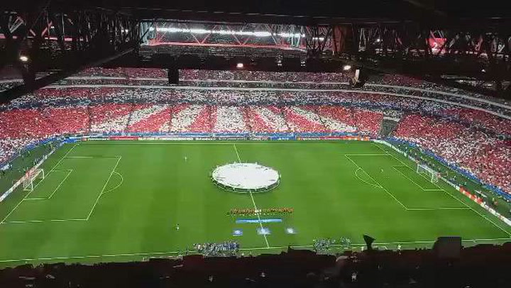 A loucura de 60 mil almas na Luz antes do Benfica-PSG