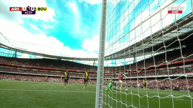 Arsenal goleó al Bournemouth en un partido clave por la Premier League