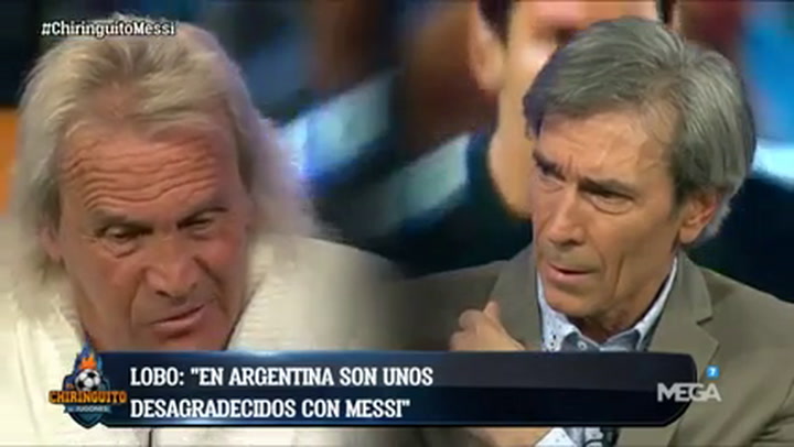 Hugo Gatti explotó a los gritos en un programa español por una dura discusión por Messi: 'En mi époc