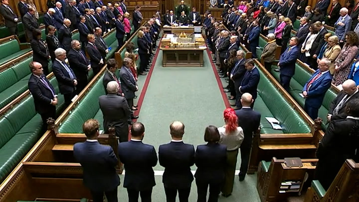 UK MPs pay tribute to Israel and Gaza victims with minute of silence in parliament