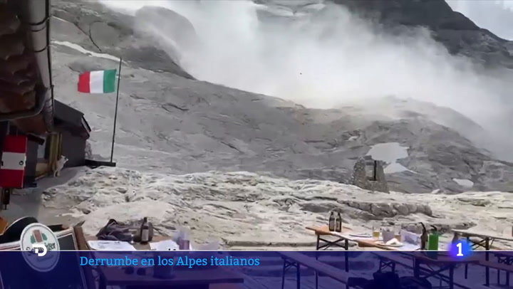 Al menos seis muertos en los Alpes tras el desprendimiento de un glaciar