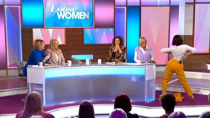 Strictly's Shirley Ballas performs 'steamy' dance live on Loose Women