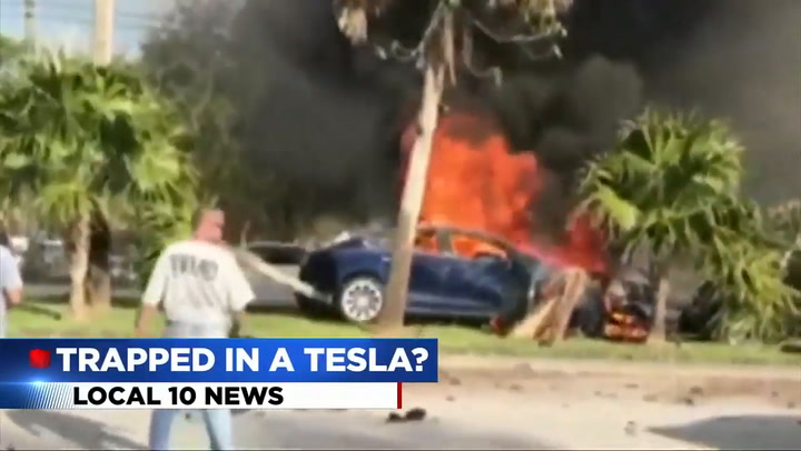 Afirma que la muerte de su esposo después del accidente de Tesla podría haberse evitado
