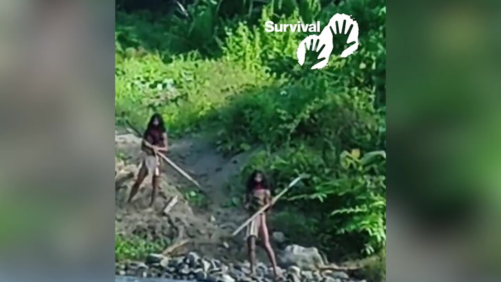Video shows uncontacted tribe near Indonesia's nickel mine
