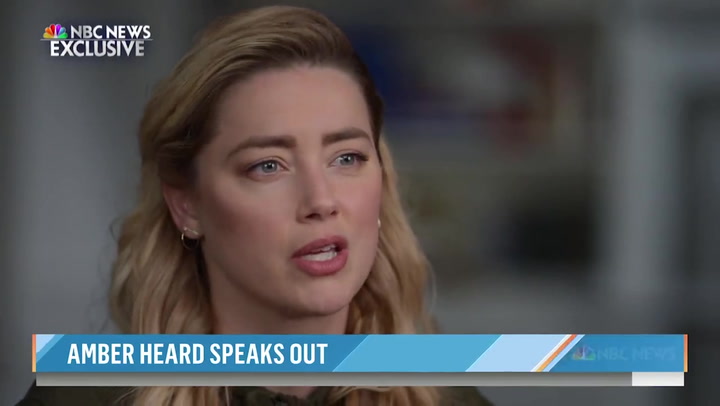 Amber Heard discusses Johnny Depp verdict in first TV interview