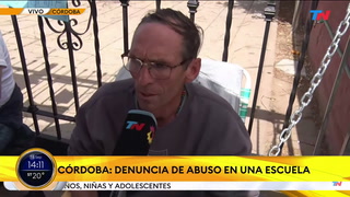 Córdoba: habló el padre que se encandenó a una escuela luego de que su hijo con autismo fuera víctima de un abuso sexual