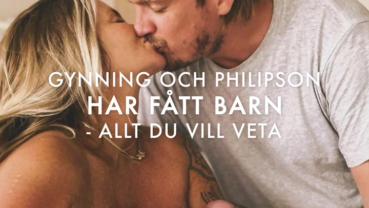 VIDEO: Gynning och Philipson har fått barn - allt du vill veta