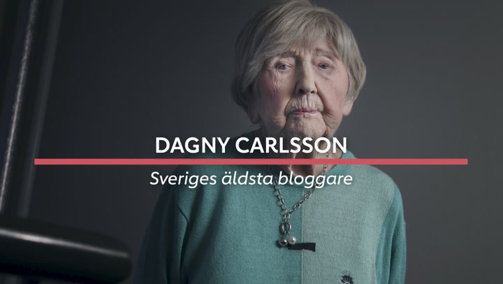 TV: Dagny Carlsson – Sveriges äldsta bloggare