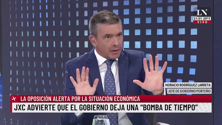 Horacio Rodríguez larreta: 'Resolver la inflación requiere un plan integral'