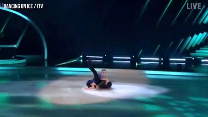 Dancing On Ice fans say Matt Richardson's fall was the best moment of ...