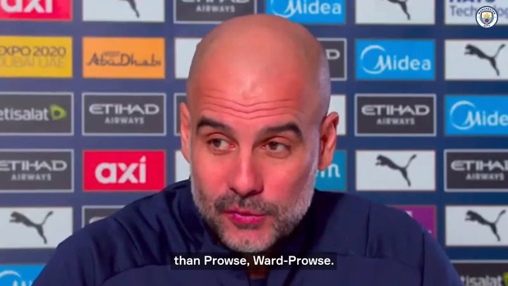 Guardiola on James Ward-Prowse: 'He's the best taker I've ever seen'