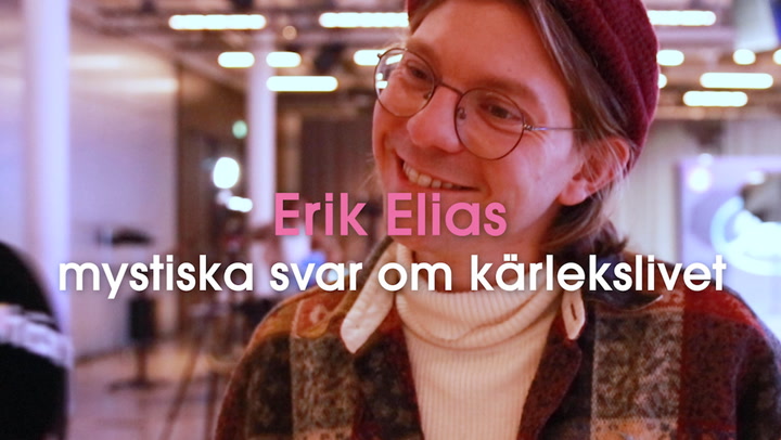 Erik Elias mystiska svar om kärlekslivet: "Extremt mycket kärlek"