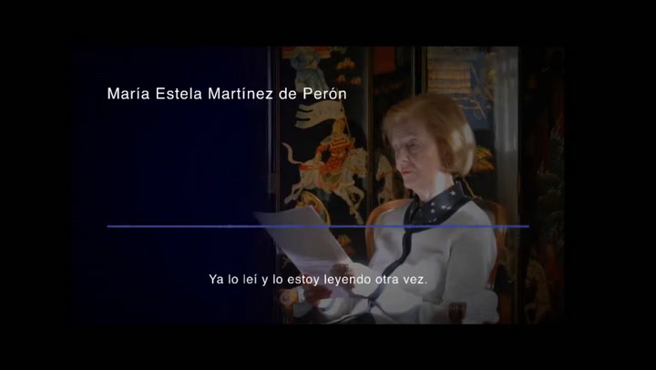 El audio que grabó Maria Estela Martinez de Peron y fue reproducido en la CGT