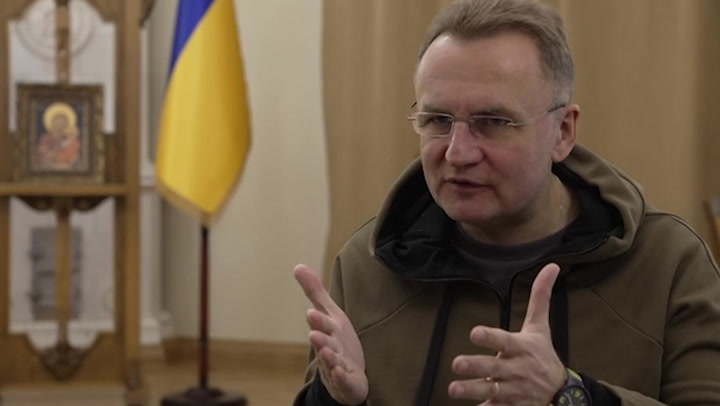 Ukrainian mayor of Lviv says Putin is 'laughing' over sanctions
