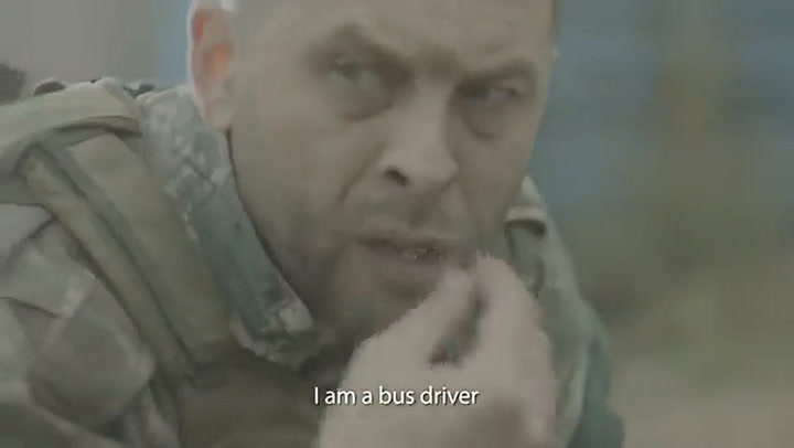 El emotivo video del ejército ucraniano meses antes de la guerra