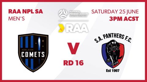 Adelaide Comets - NPL SA v South Adelaide Panthers - NPL SA