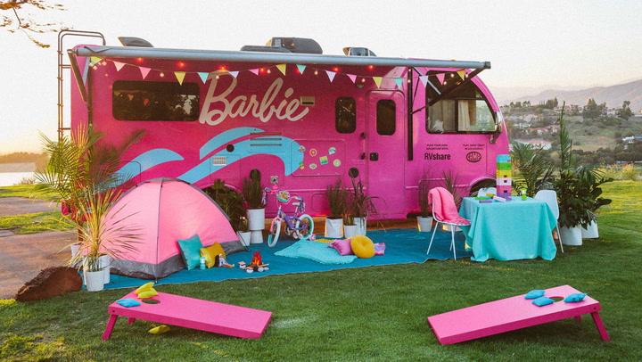 Barbie's Pink Dream Camper Is Parked in Southern California— How to Book