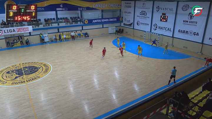 Liga Placard Futsal 23/24| CR Candoso 0-7 ADCR Caxinas (J15, Resumo)