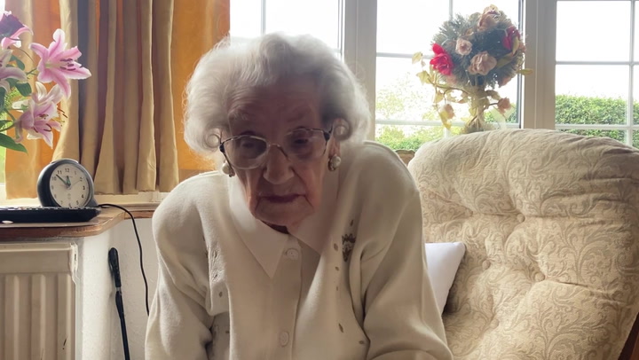 Woman, 105, says secret to long life is Marmite for breakfast - and sherry before bed
