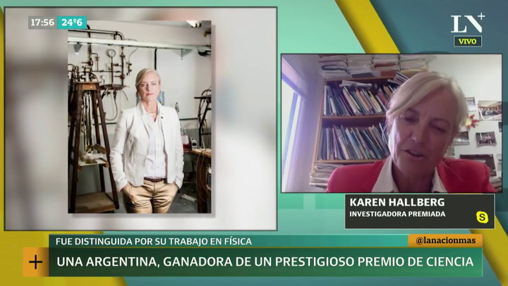 Entrevista a Karen Hallberg, la investigadora argentina premiada por su trabajo en Física