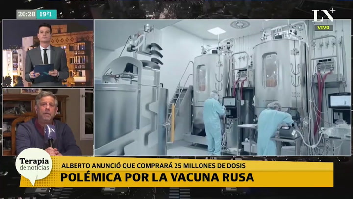 Polémica por la compra de la vacuna rusa: Habla el ex Ministro Rubinstein